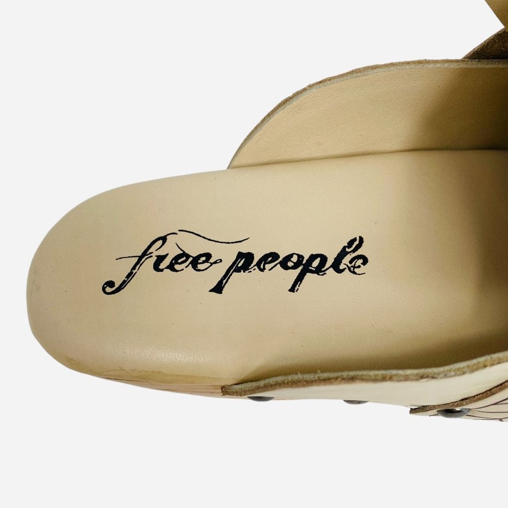 Free People Chloe Clogs – Size 8 / EU 38 – Bone – NIB – Classic Backless Slip-On - Picture 8 of 12